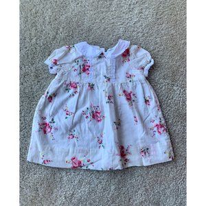 NWOT Ralph Lauren Cream Floral Dress with Lace